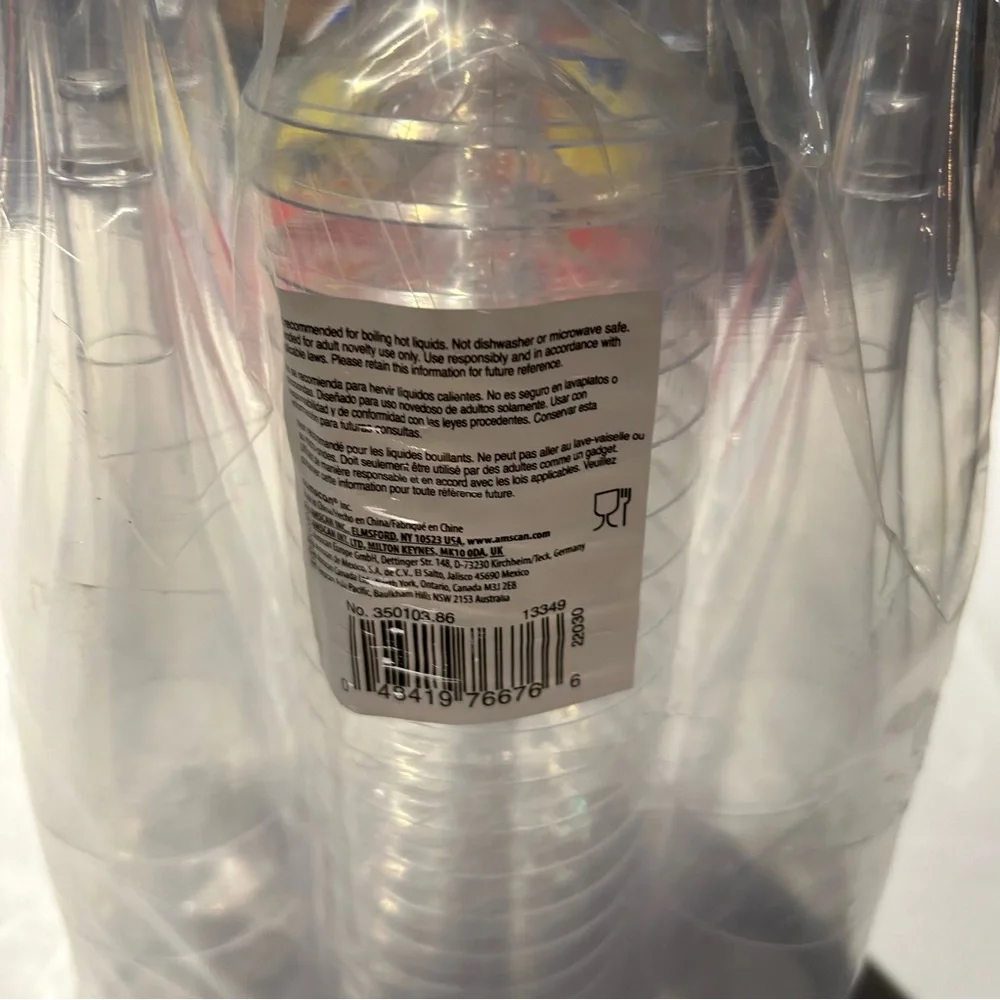 Champagne Flute 20 Pack 5.5 oz Disposable Glasses Plastic Champagne Glasses